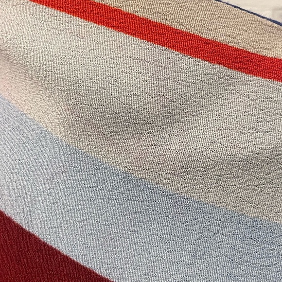 ANTHROPOLOGIE Moulinette Soeurs Size US 2 Asymmetrical Mixed Print Dress - Picture 8 of 8